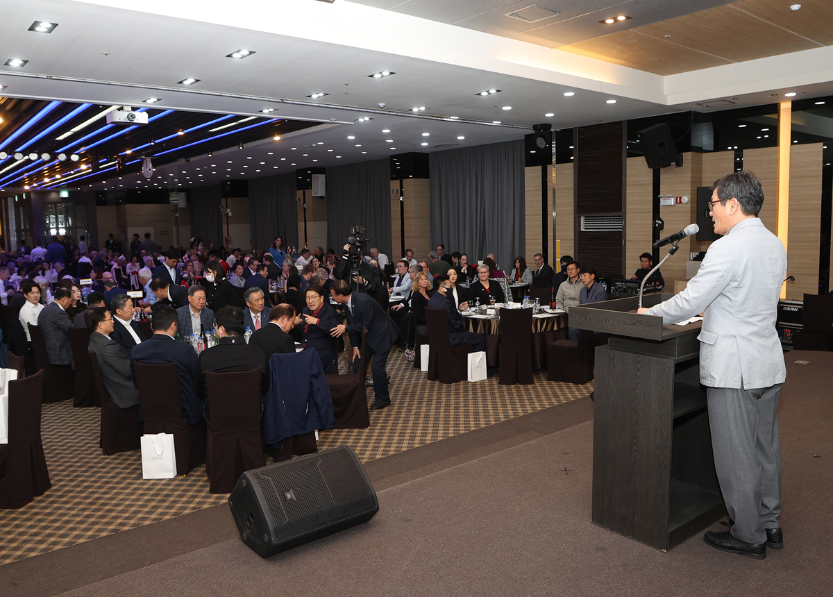 세계 시니어, 믹스더블 컬링대회 환송연 이미지