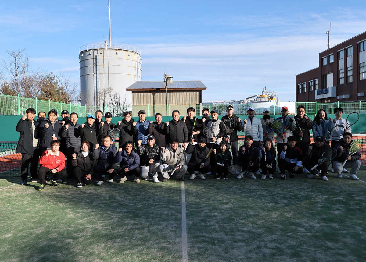 시청 직장동호회 활동 방문 격려(테니스) 이미지