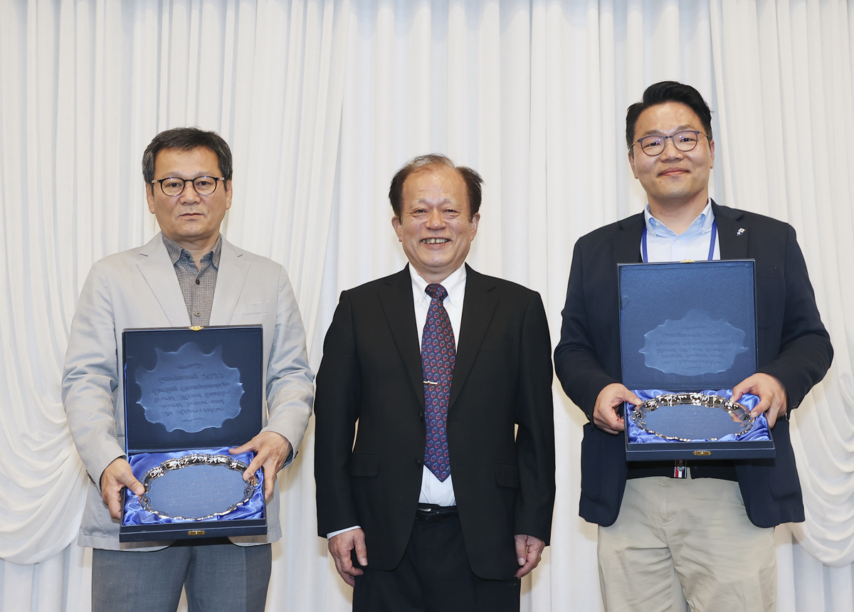 세계 시니어, 믹스더블 컬링대회 환송연 이미지