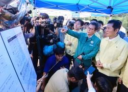 더불어민주당 정청래 당대표 가뭄관련 강릉시 방문 썸네일 1